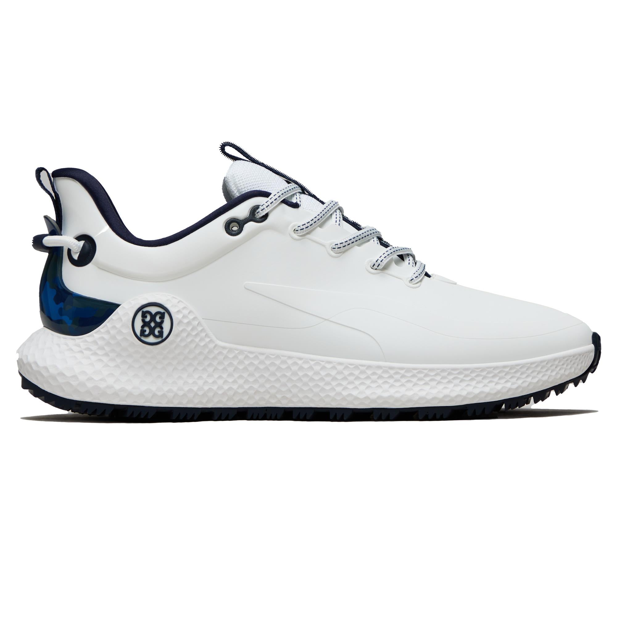 G/FORE MG4+O2 Camo Accent Spikeless Mens Golf Shoe Snow/Twilight